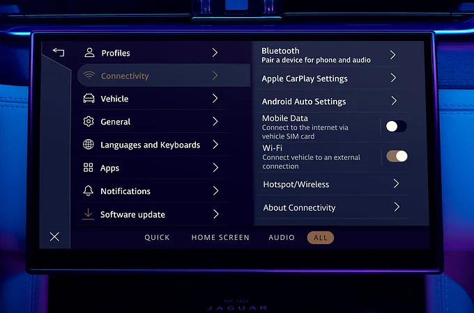 WI-FI, CONNECTIVITY AND DATA