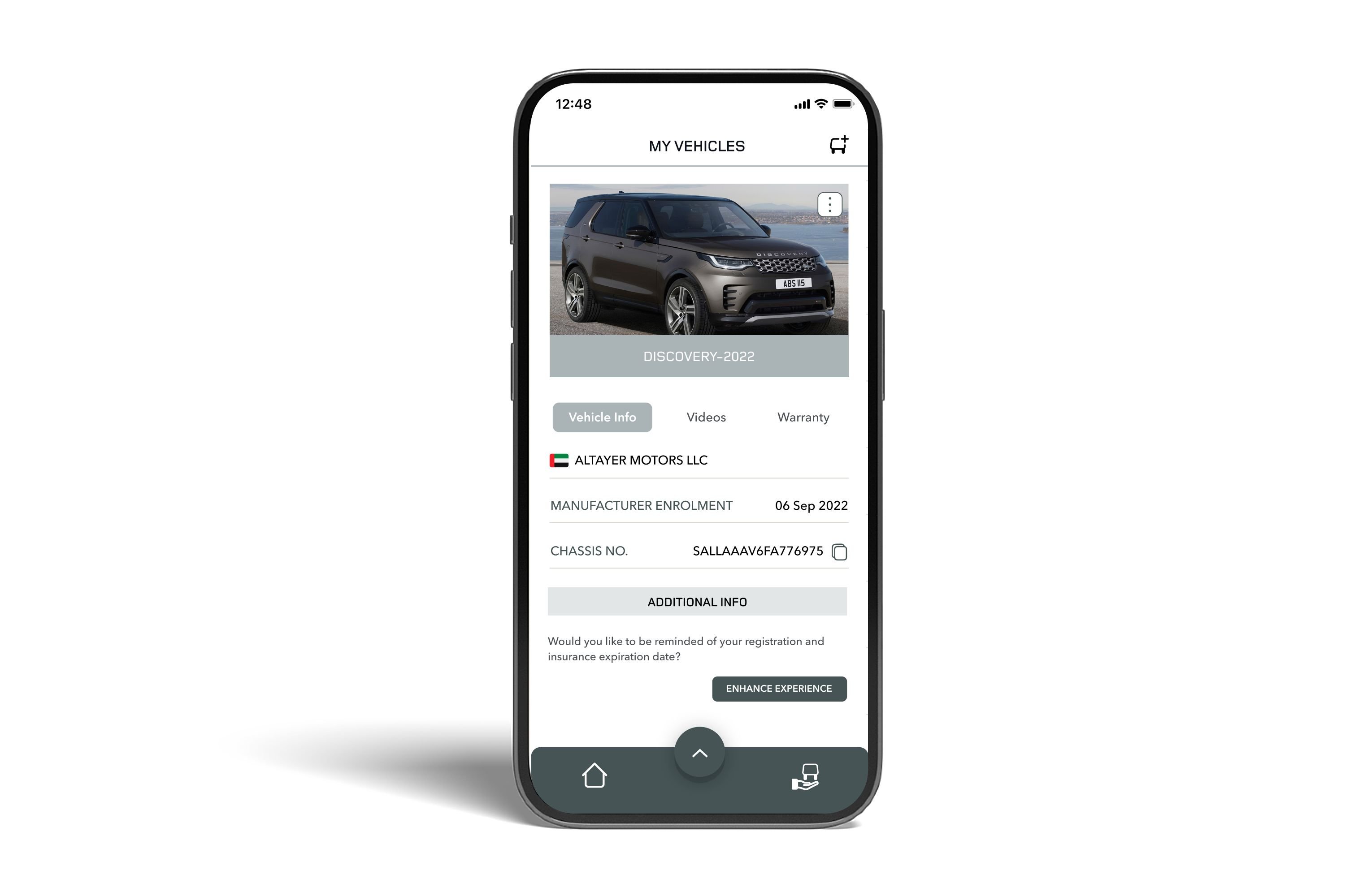 Приложение Land Rover Care App MENA для Discovery | Land Rover Armenia