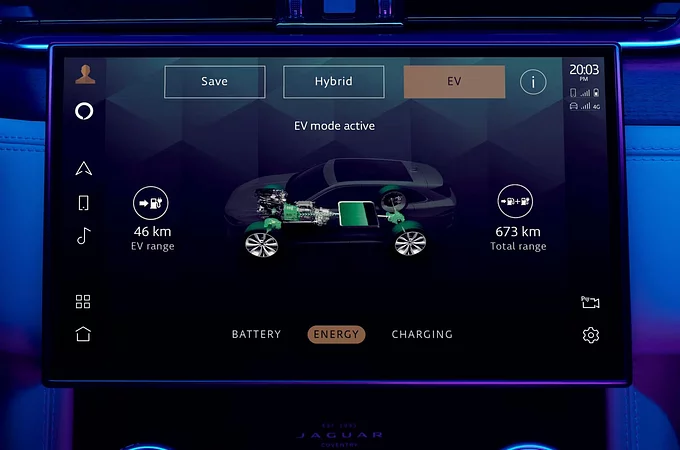 ELECTRIC VEHICLE (EV) MODE

