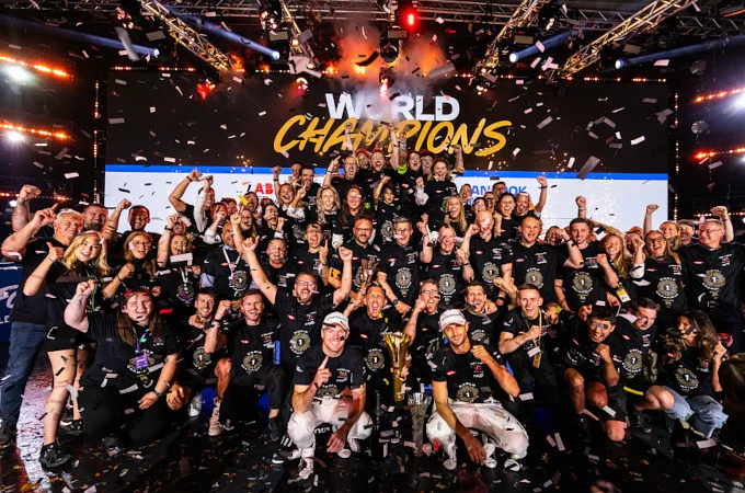 JAGUAR TCS RACING ARE THE 2024 ABB FIA FORMULA E TEAMS’ WORLD CHAMPIONS