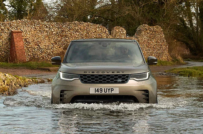 Discovery Goes Swimming After Off-Road 