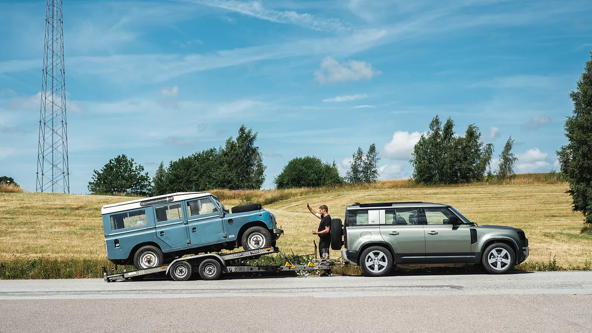 VAIRUOS ORIGINALŲJĮ TREČIOS SERIJOS LAND ROVER DEFENDER