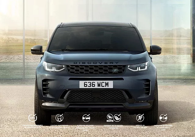 Discovery Sport fuera de la casa de cristal