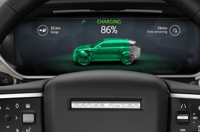 Range Rover Sport PHEV Charging