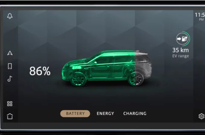 Discovery sport timed charging