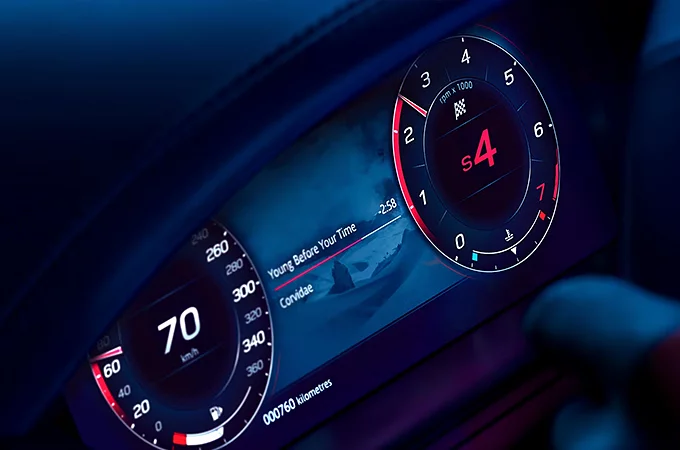 Jaguar F-Type Speedometer