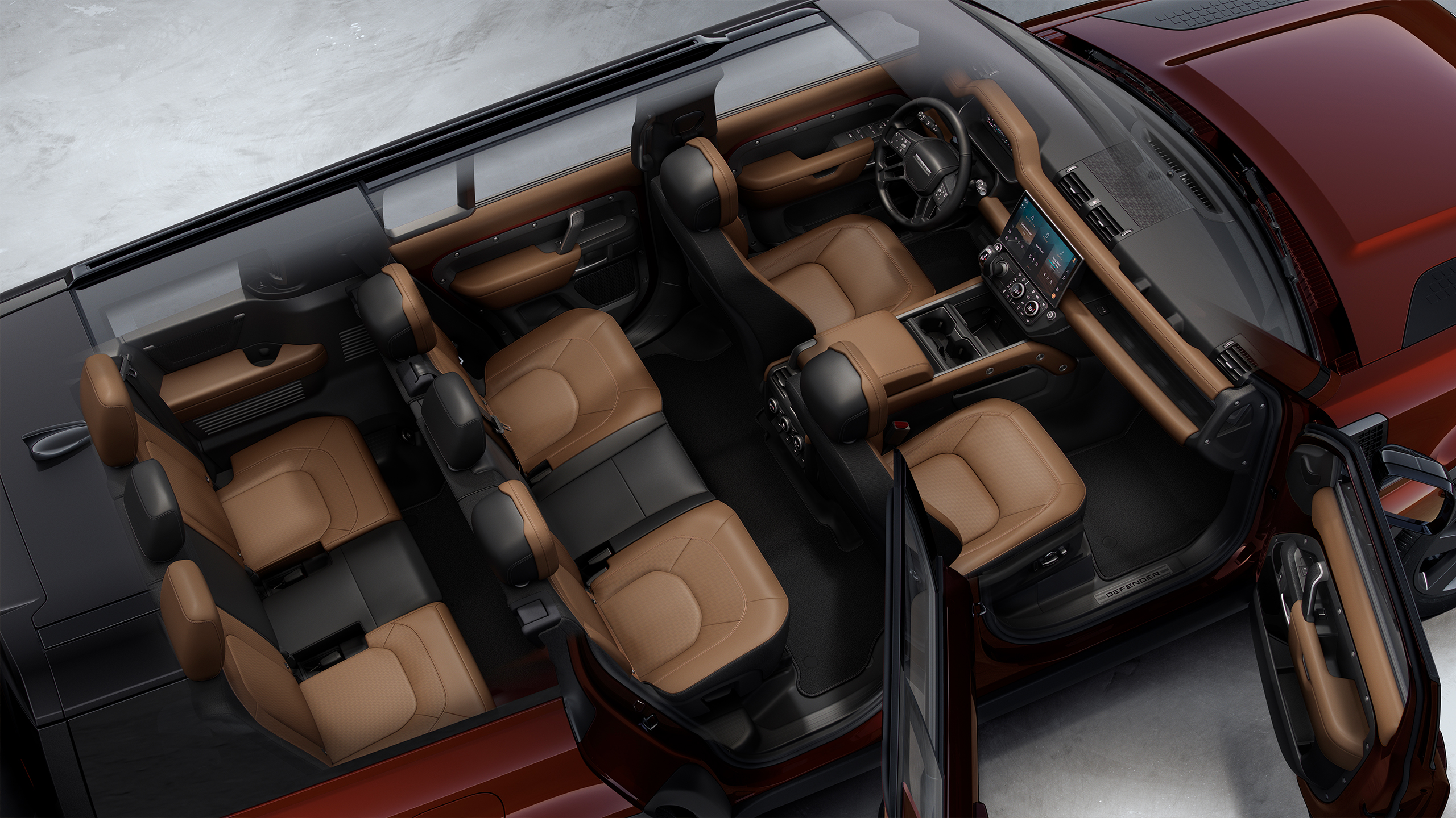 EIGHT-SEAT VERSATILITY