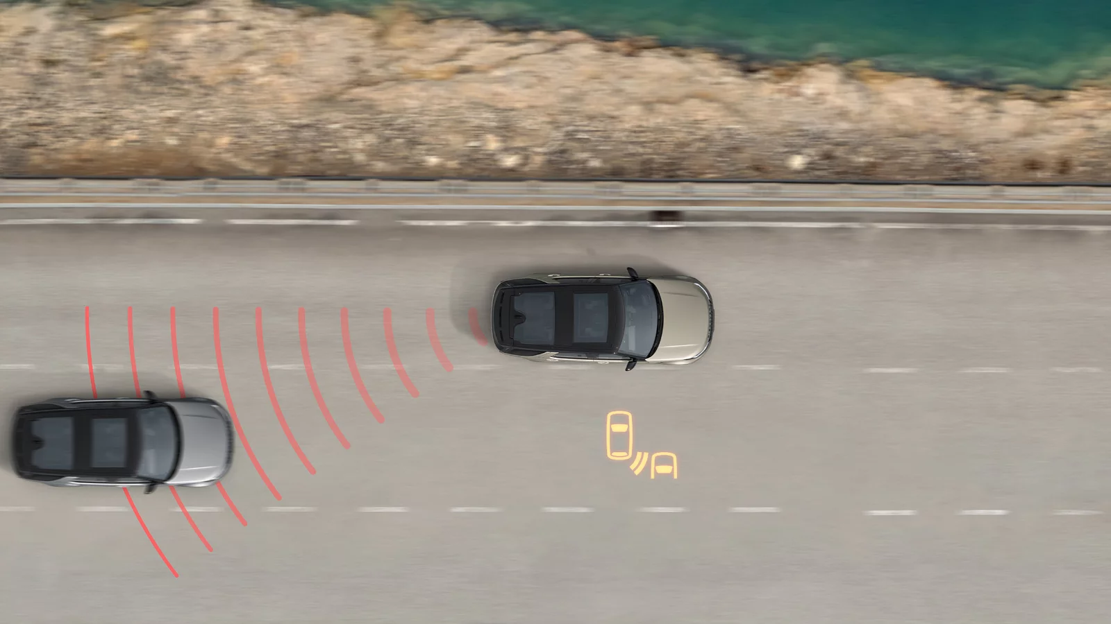Illustration Of Rear Collision Monitor