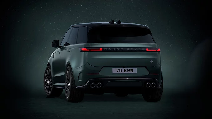 Range Rover back view