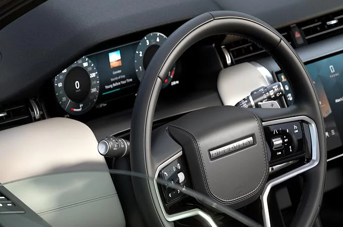 Crop of the Discovery Sport interior