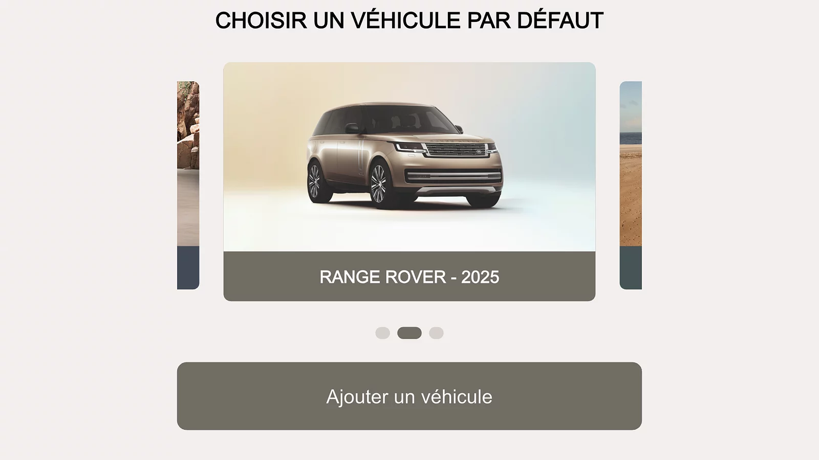 GESTION DE PLUSIEURS VÉHICULES

