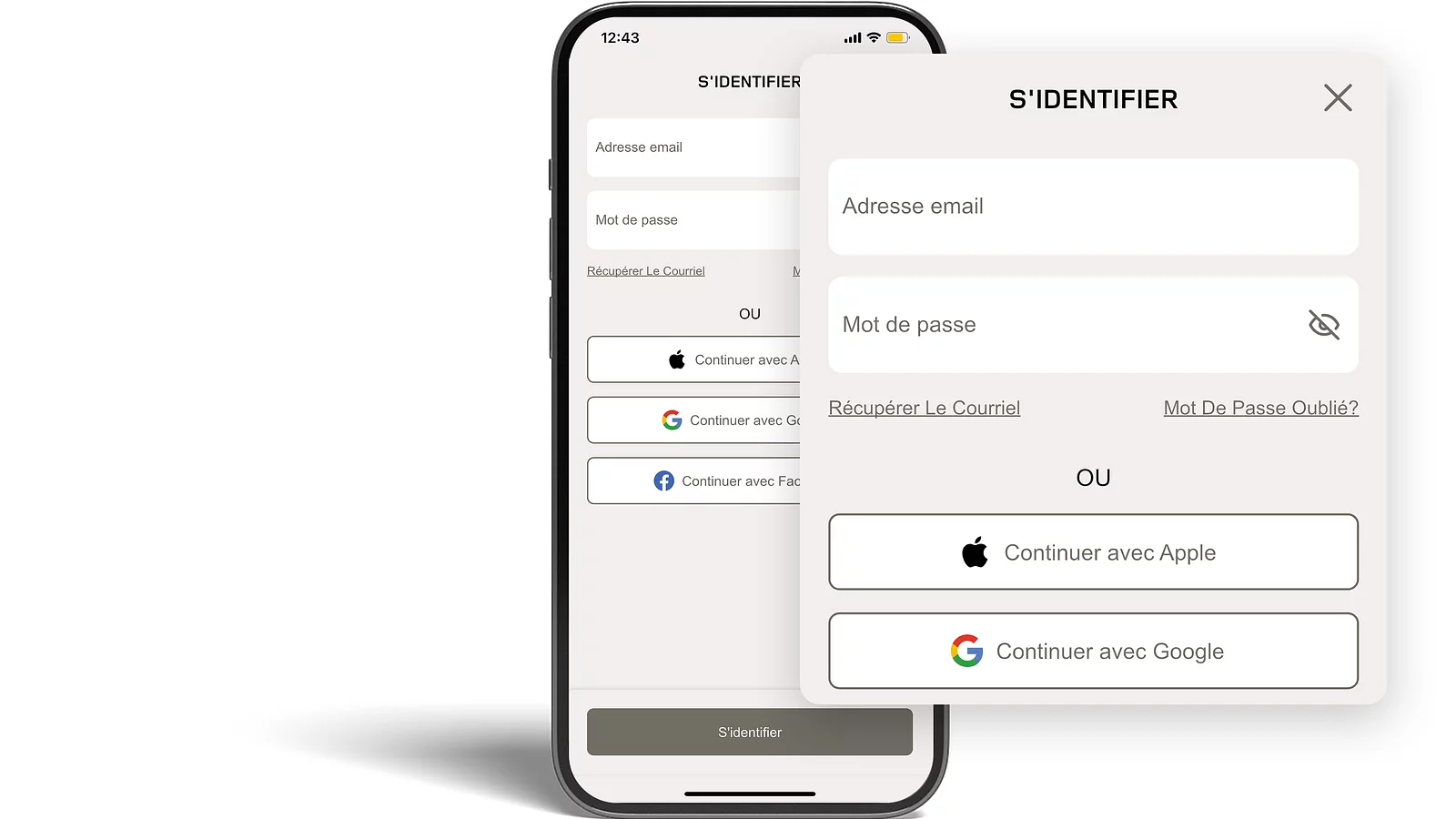 CONNEXION
