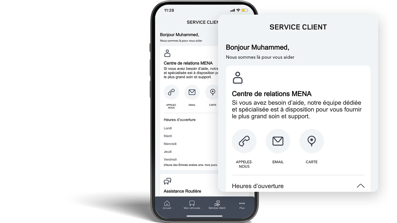 CONTACTER LE SERVICE CLIENT JLR

