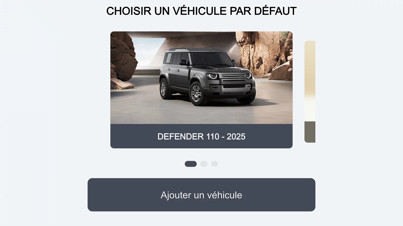 GESTION DE PLUSIEURS VÉHICULES


