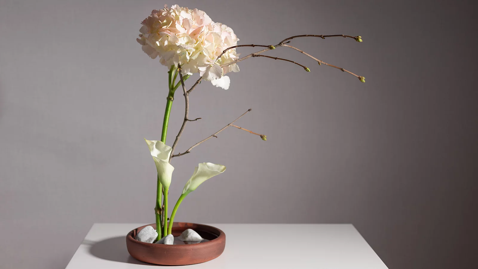 ikebana çiçeği