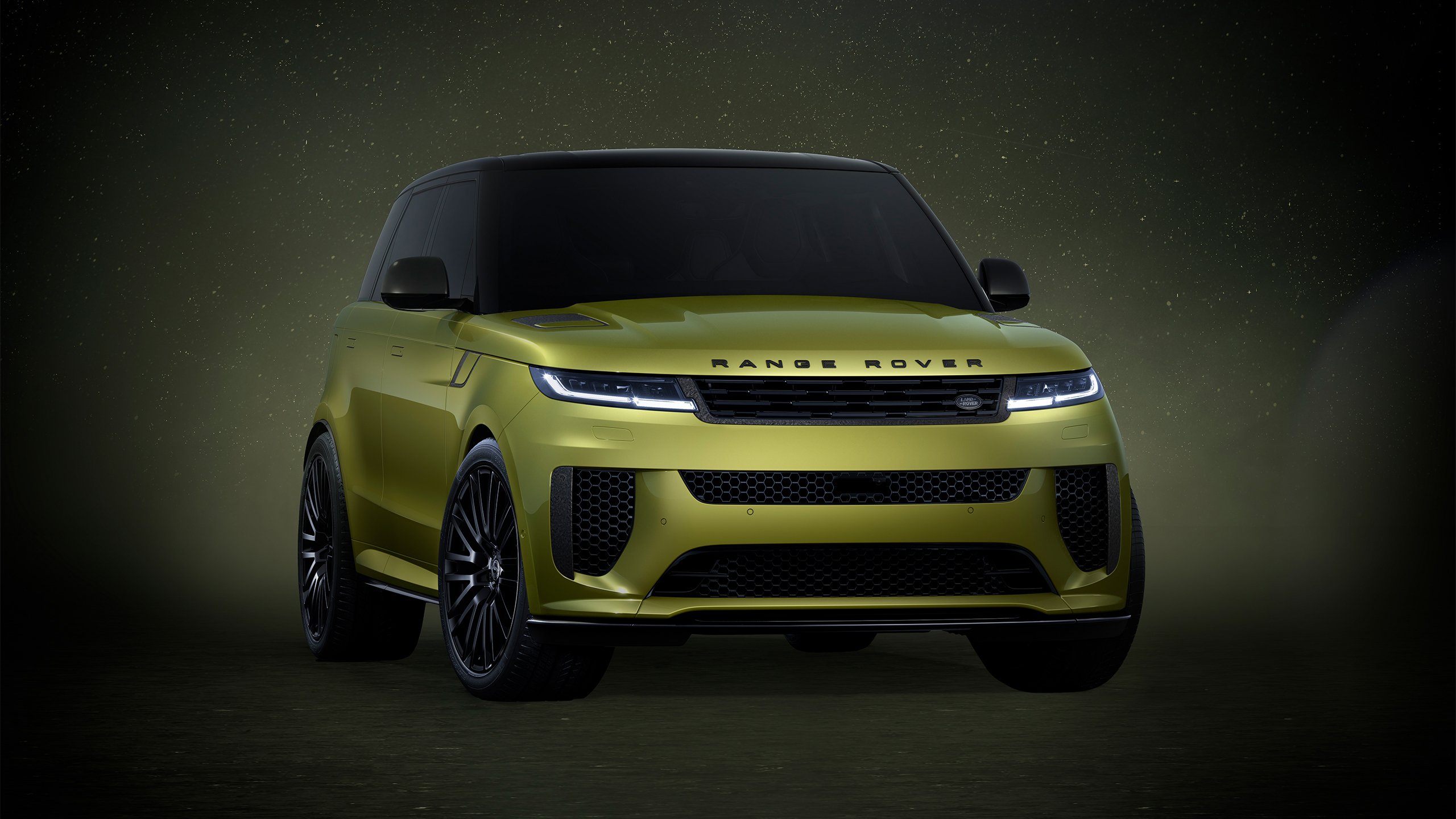 Pamje e përparme e Range Rover