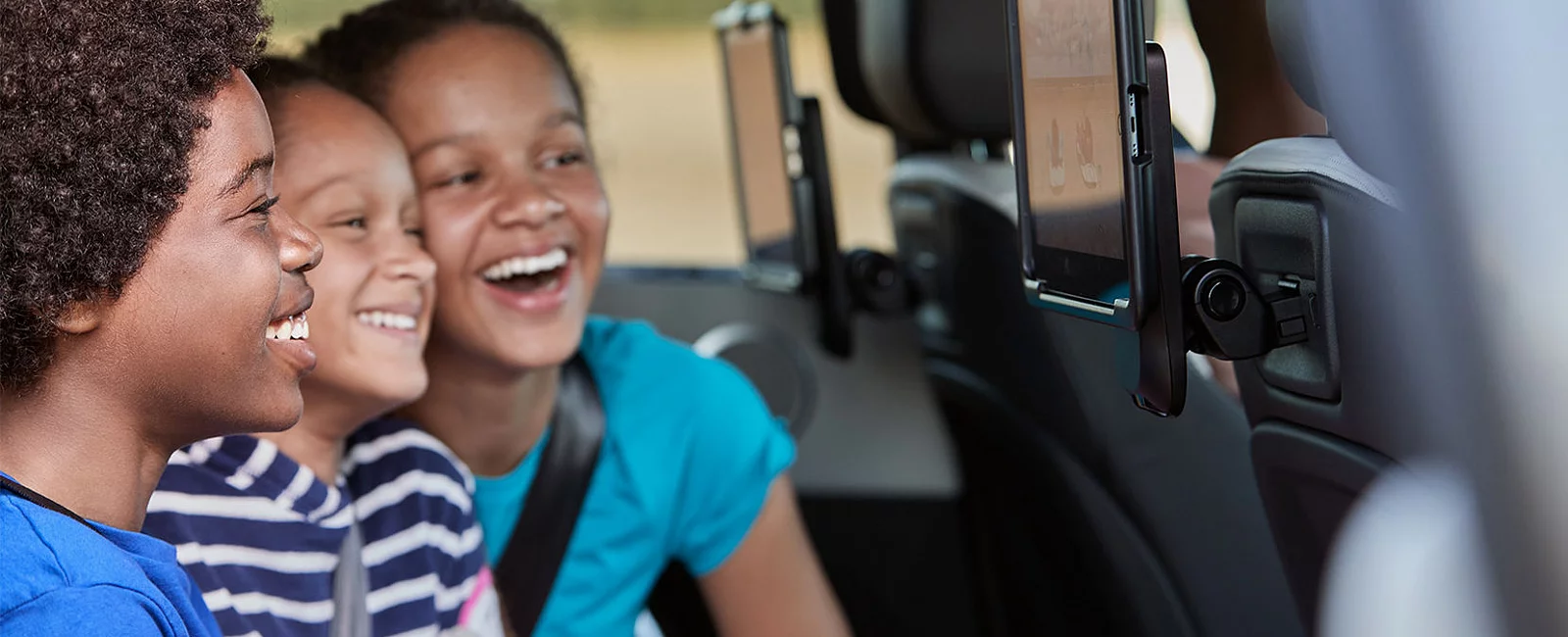 Discovery Back Seat Screen Enjoyment