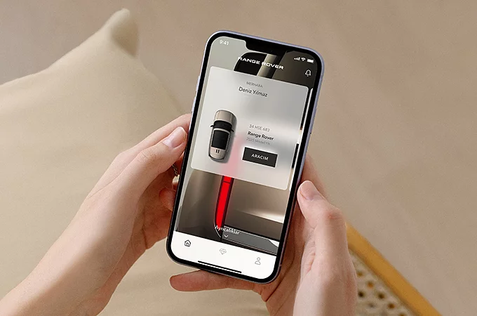 LAND ROVER TÜRKİYE MOBİL UYGULAMASI