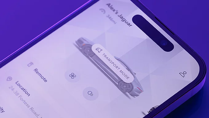 In control app transport mode