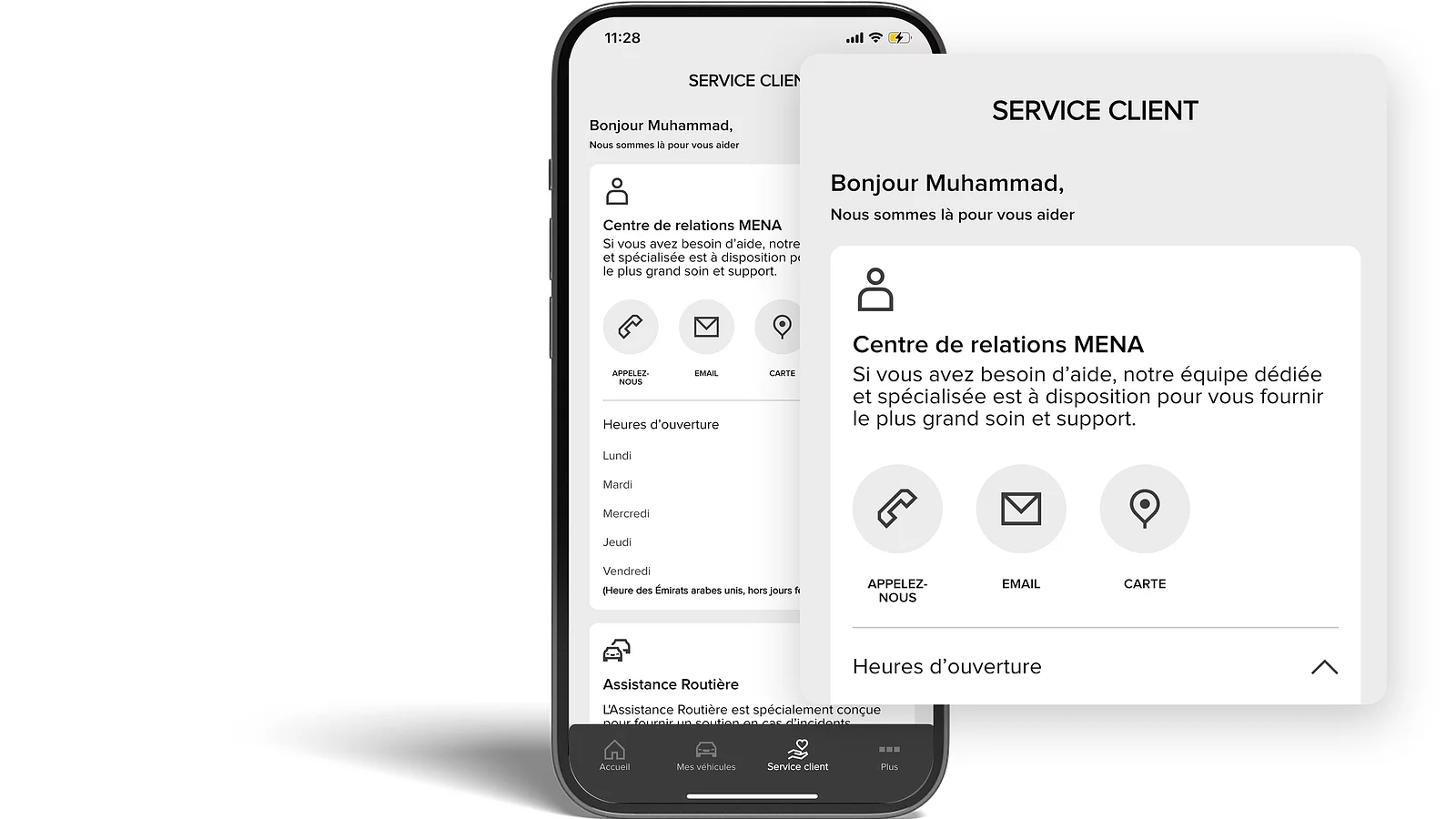CONTACTER LE SERVICE CLIENT JLR

