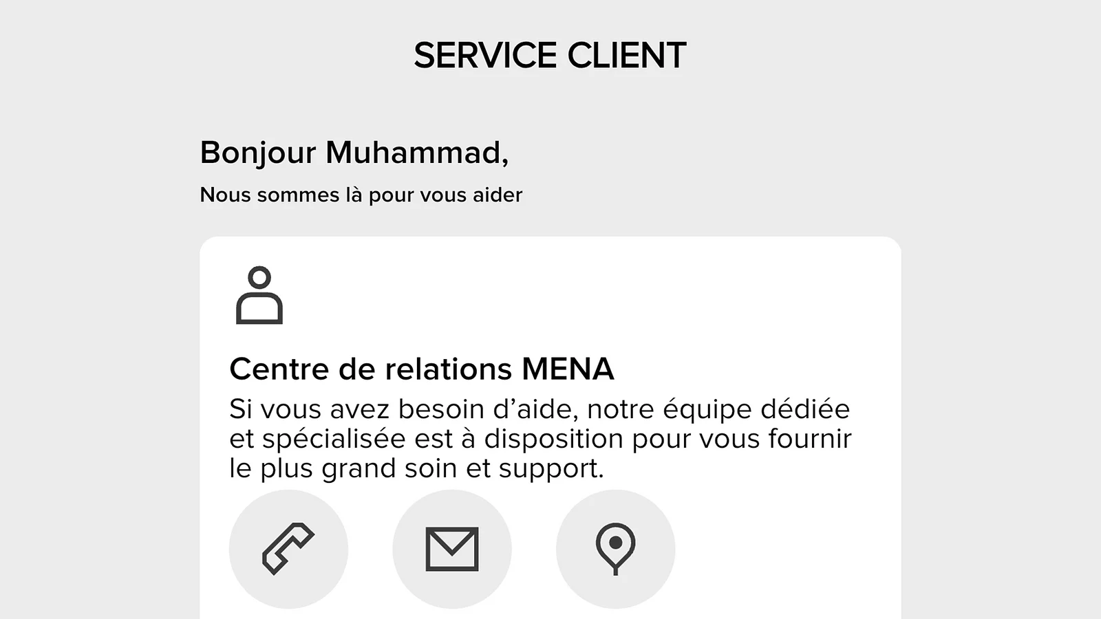 CONTACTER LE SERVICE CLIENT JLR

