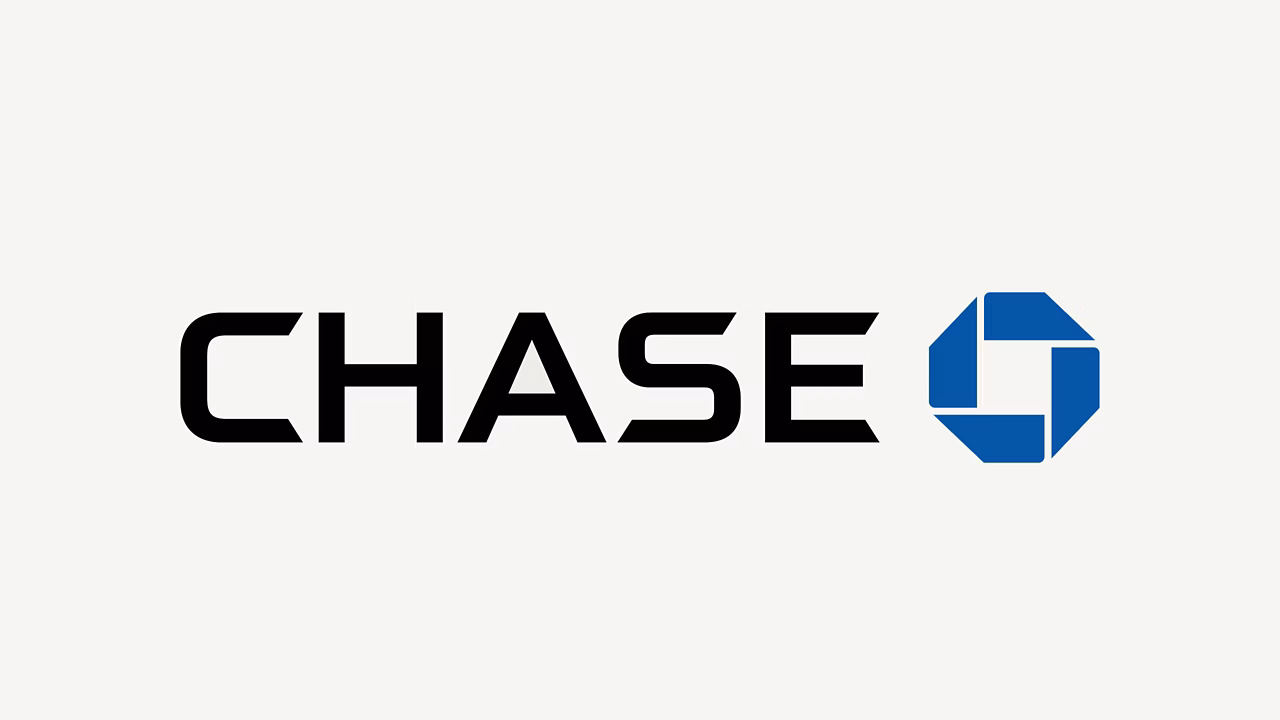 CHASE text logo with a blue icon on a white background.
