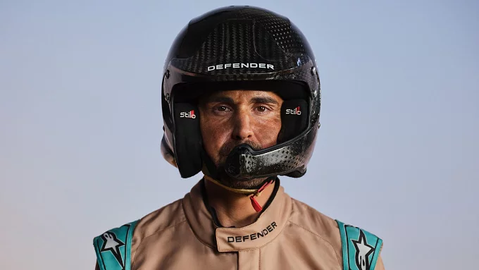 RALLY LEGEND ORIOL VIDAL WITH HELMAT