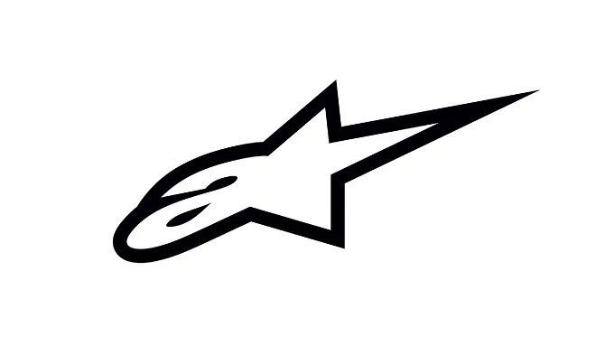 Alpinestar logo with a white background.