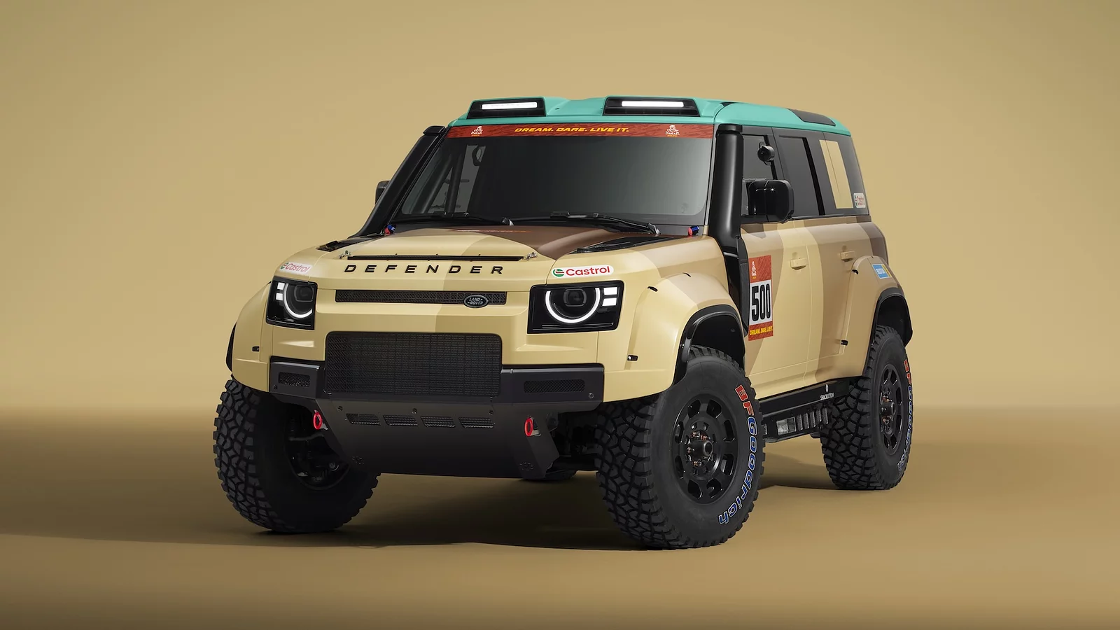 Defender Dakar D7x-R bolidas (Gamintojo nuotr.)