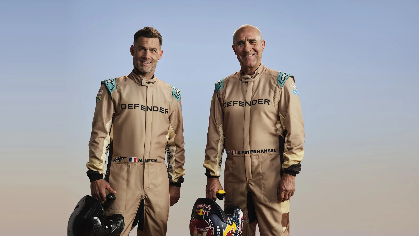 Mika Metge ir Stephane'as Peterhanselis (Komandos nuotr.)