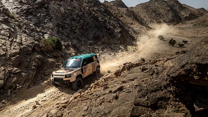 Defender team - Dakar rally