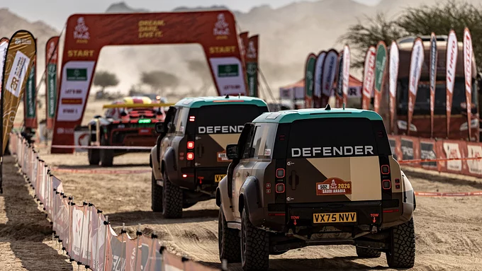 Defender team - Dakar rally