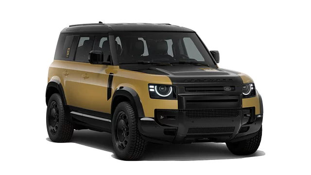 Defender Trophy Edition in Deep Sandglow Yellow