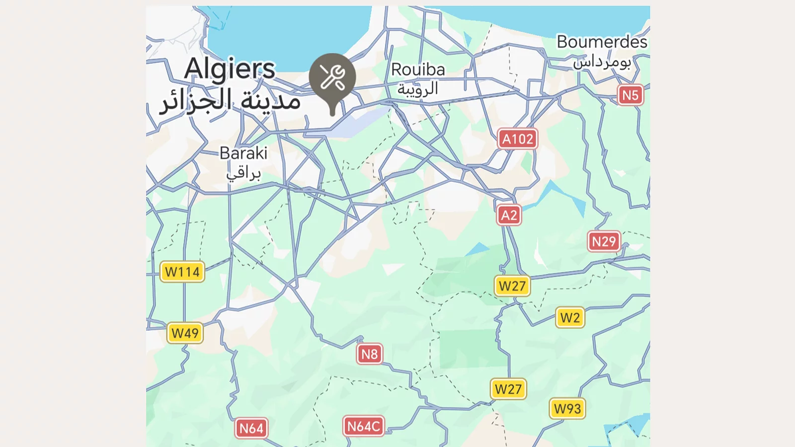 ماذا يوجد بالقرب مني؟