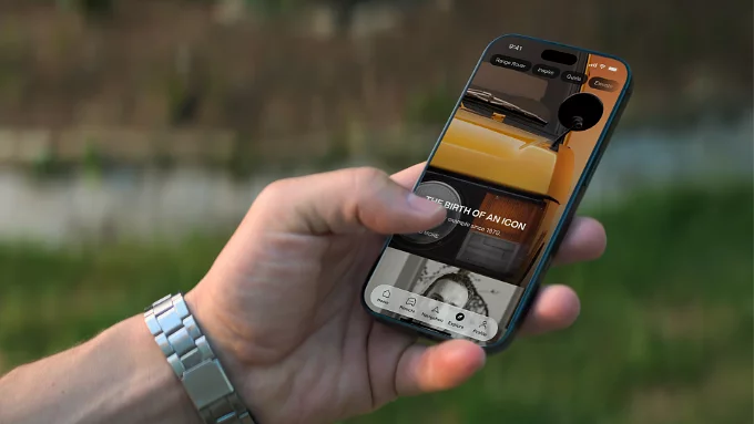 THE RANGE ROVER APP