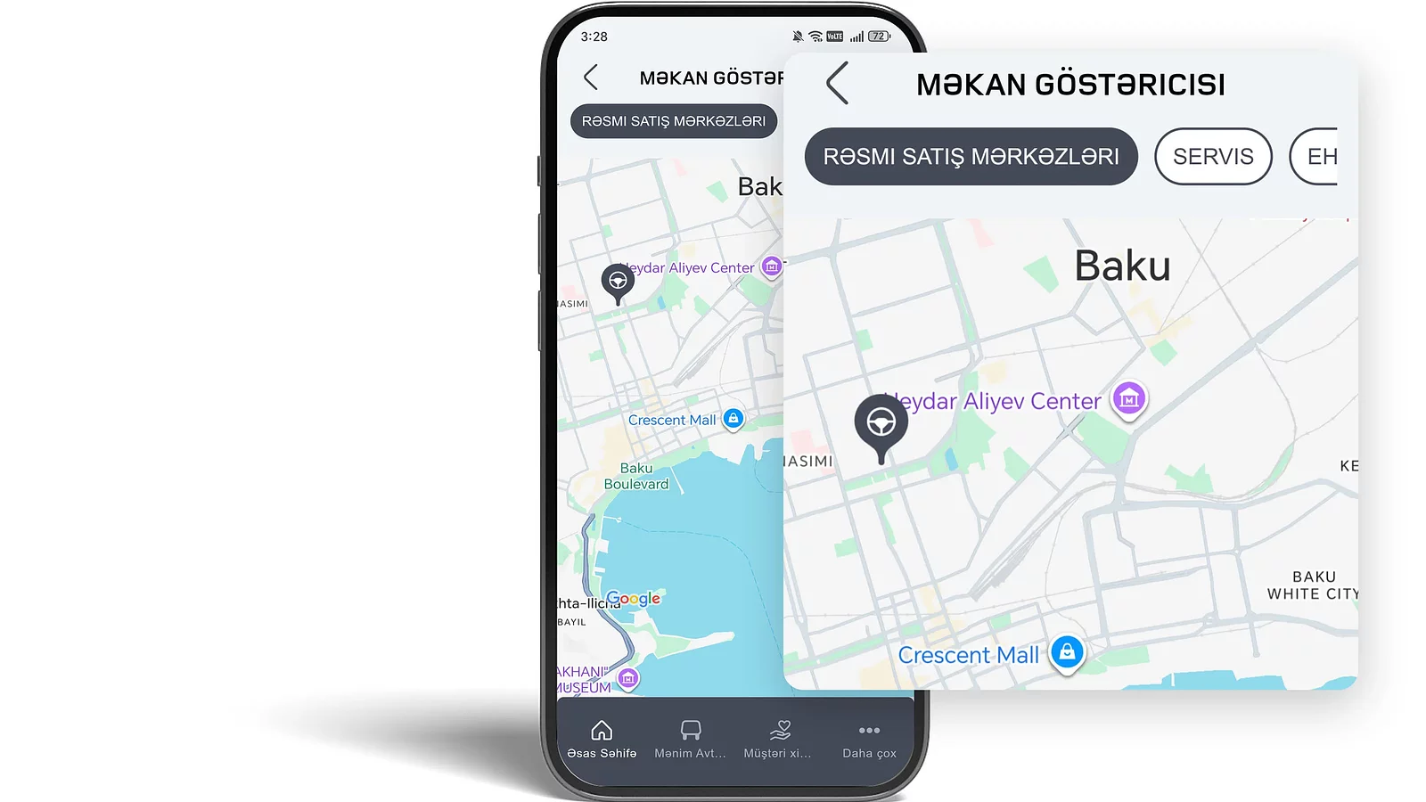Mənim yaxınlığımda nə var?