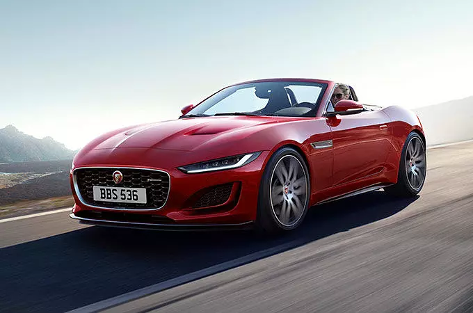 JAGUAR F‑TYPE rojo