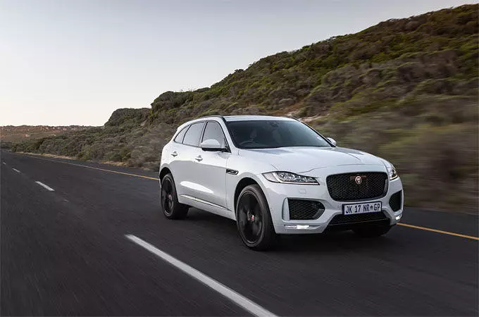 SPECIAL EDITION F-PACE CHEQUERED FLAG LANDS IN AFRICA
