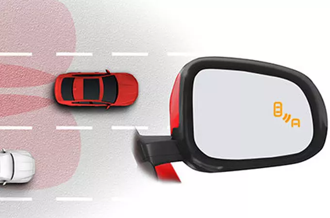 BLIND SPOT MONITOR AND REVERSE TRAFFIC DETECTION