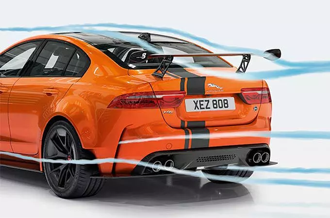 JAGUAR XE SV PROJECT 8 - REAR WING