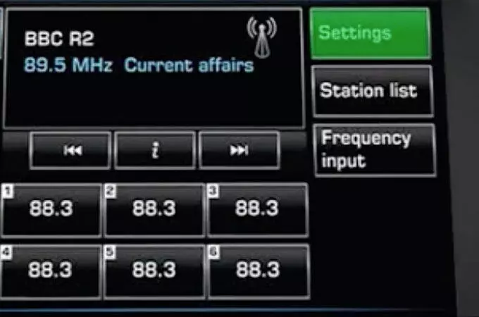 AUDIO SYSTEM SETTINGS