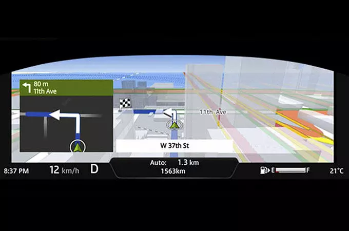 INTERACTIVE DRIVER DISPLAY
