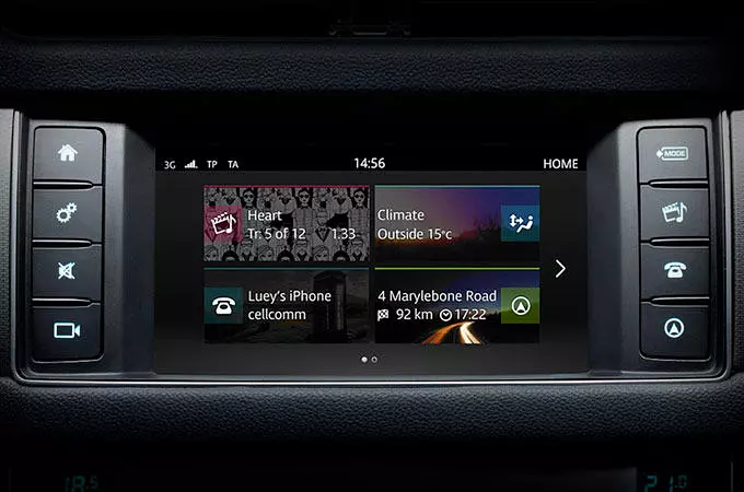 8-INCH TOUCHSCREEN
