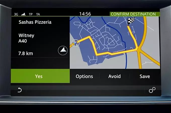 INCONTROL TOUCH: NAVIGATION SYSTEM - USING POINTS OF INTEREST (POI)