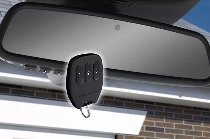 GARAGE DOOR OPENER (HOMELINK®)