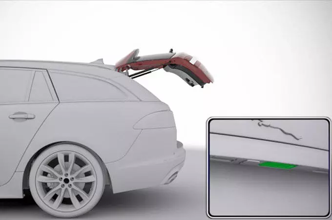 POWERED TAILGATE (SPORTBRAKE) (2012 - 2013)