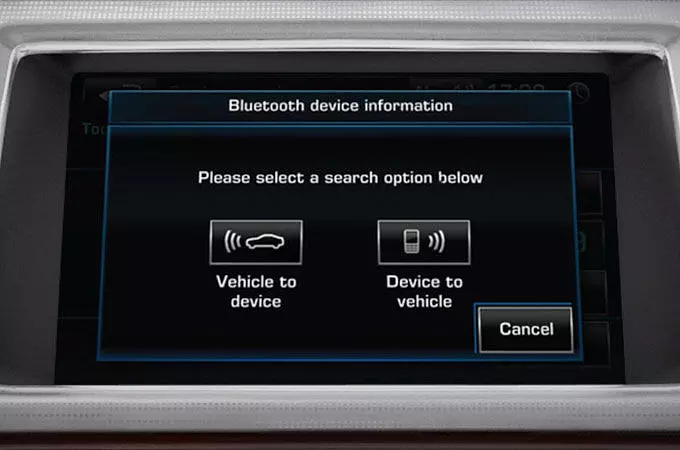 IN-CAR BLUETOOTH® PAIRING (2012 - 2013)