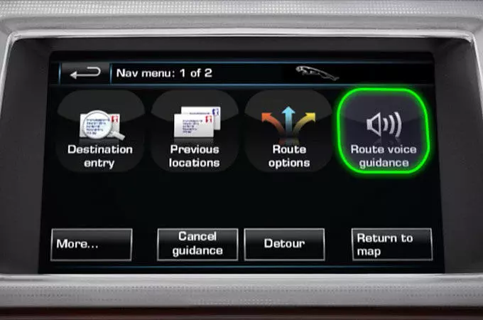 NAVIGATION SYSTEM - VOICE GUIDANCE (2012 - 2013)