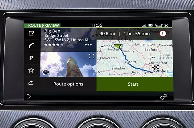 INCONTROL TOUCH PRO: NAVIGATION – ENTERING A DESTINATION