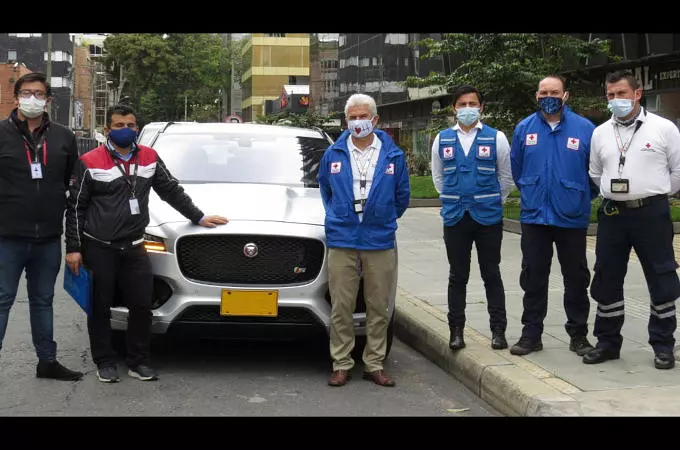 LLEGAMOS A COLOMBIA Y NOS QUEDAMOS PARA AYUDAR. SIEMPRE.  JAGUAR, UN ALIADO DE COLOMBIA